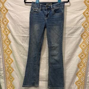Rock&Roll Denim Classic Blue Bootcut Jeans with Medium Wash